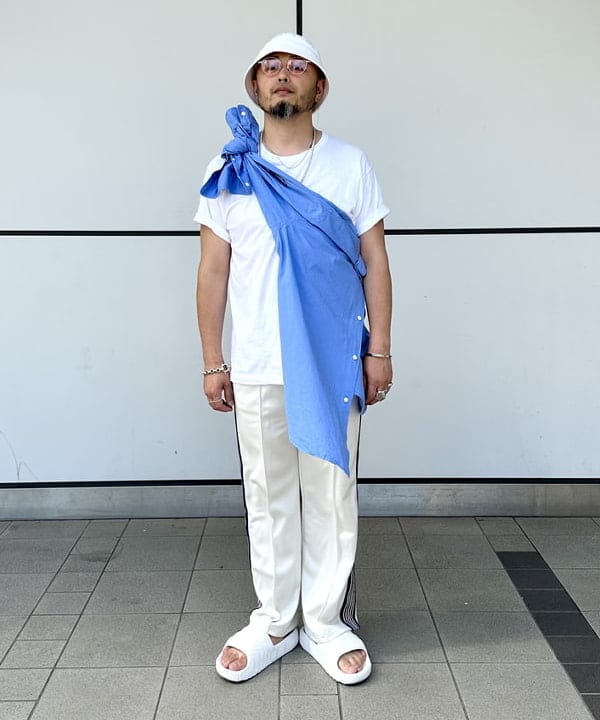 林 義人さんの「Hanes / 別注 Japan Fit 2pack T-shirts」を使ったコーディネート