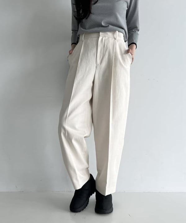 隈元 楓さんの「BEAMS WOMEN｜【WEB限定】TATRAS / IPAMA ボア フードジャケット」を使ったコーディネート