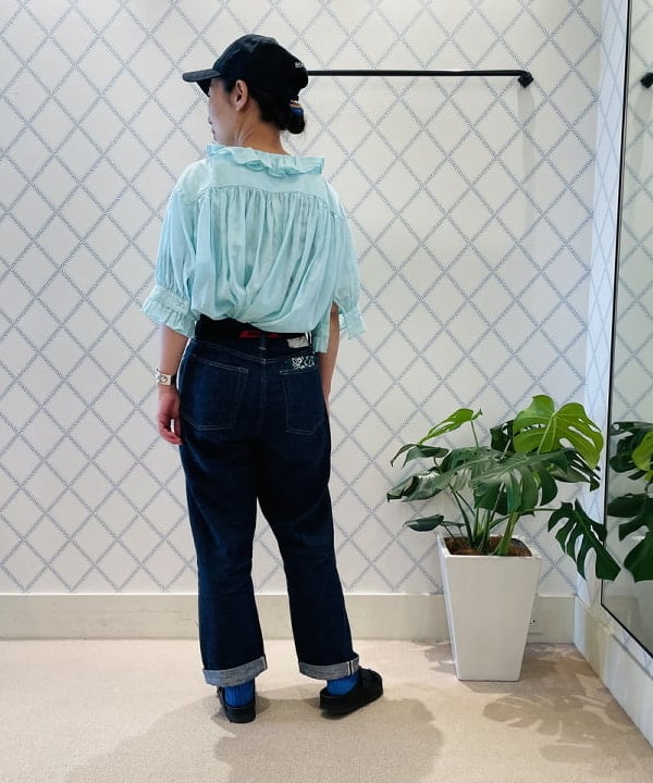 つぼさんの「BEAMS WOMEN｜orSlow / 別注 Monroe Pants Special」を使ったコーディネート