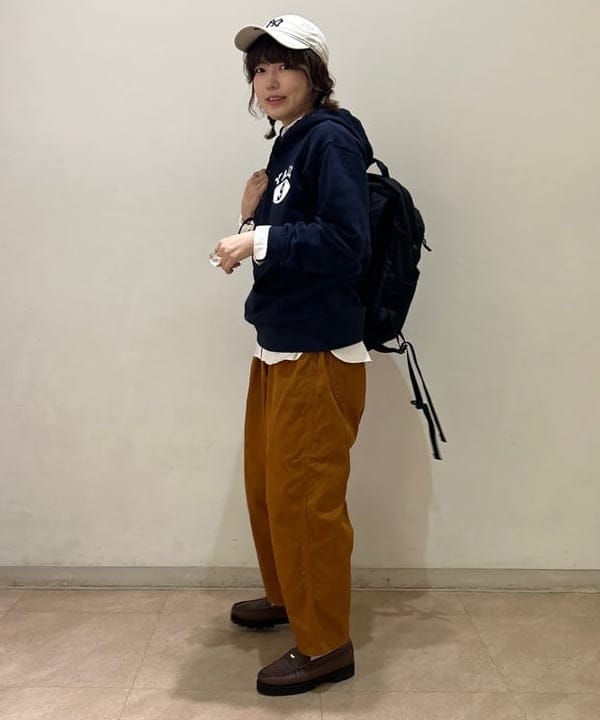 小原 もこさんの「BEAMS WOMEN｜ARC’TERYX / MANTIS 26 BACKPACK」を使ったコーディネート