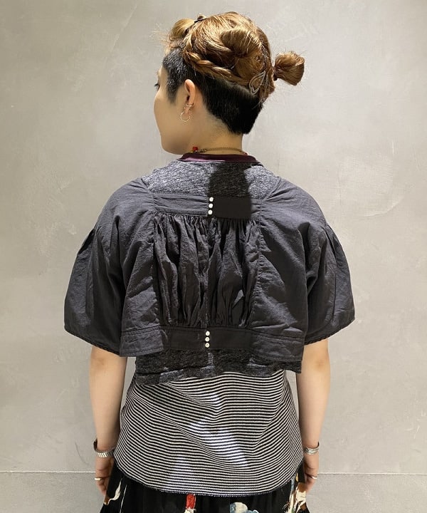 吉野 多恵さんの「BEAMS WOMEN｜【別注】Healthknit / ワッフル ボーダー Tシャツ」を使ったコーディネート