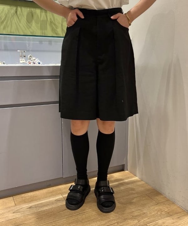 Yumenoさんの「BEAMS WOMEN｜bLicensceLL × Ray BEAMS / 別注 ビーズ バッグ」を使ったコーディネート