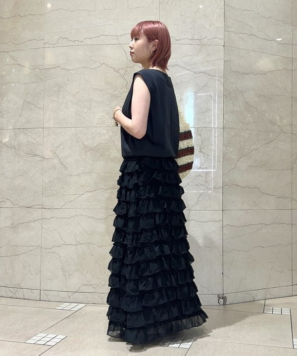 篠崎 香月さんの「BEAMS WOMEN｜Ray BEAMS / ペーパー トートバッグ」を使ったコーディネート