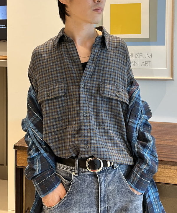 平柳 楓馬さんの「BEAMS WOMEN｜BEAMS PLUS / Casket Wool Herringbone」を使ったコーディネート