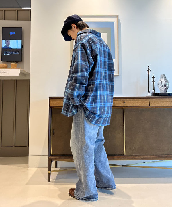 平柳 楓馬さんの「BEAMS WOMEN｜BEAMS PLUS / Casket Wool Herringbone」を使ったコーディネート