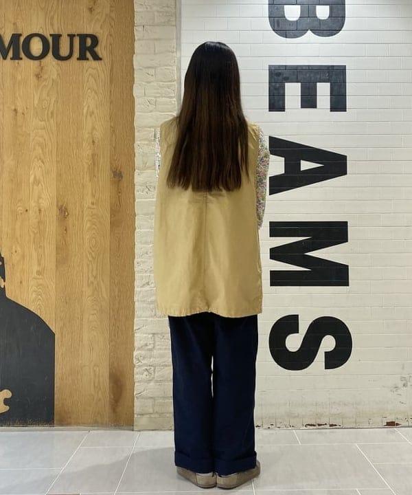 木村 海侑さんの「BEAMS WOMEN｜BEAMS BOY / 樹脂 パール ロング ネックレス」を使ったコーディネート