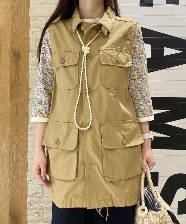 木村 海侑さんの「BEAMS WOMEN｜BEAMS BOY / 樹脂 パール ロング ネックレス」を使ったコーディネート