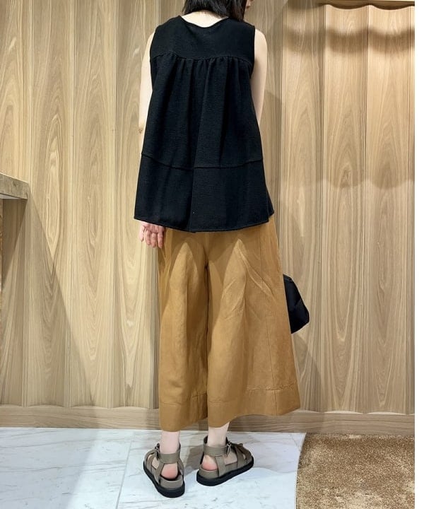 山田 千遥さんの「BEAMS WOMEN｜CAMINANDO / フィッシャーマン サンダル」を使ったコーディネート