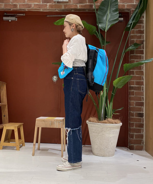 優意さんの「BEAMS WOMEN｜orSlow × BEAMS BOY / 別注 Cut Off Shorts」を使ったコーディネート