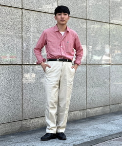 BEAMS PLUS（ビームス プラス）WAREHOUSE & CO. / Lot 1222 FLIP TOP STYLE PIQUE  PANTS（パンツ カジュアルパンツ）通販｜BEAMS