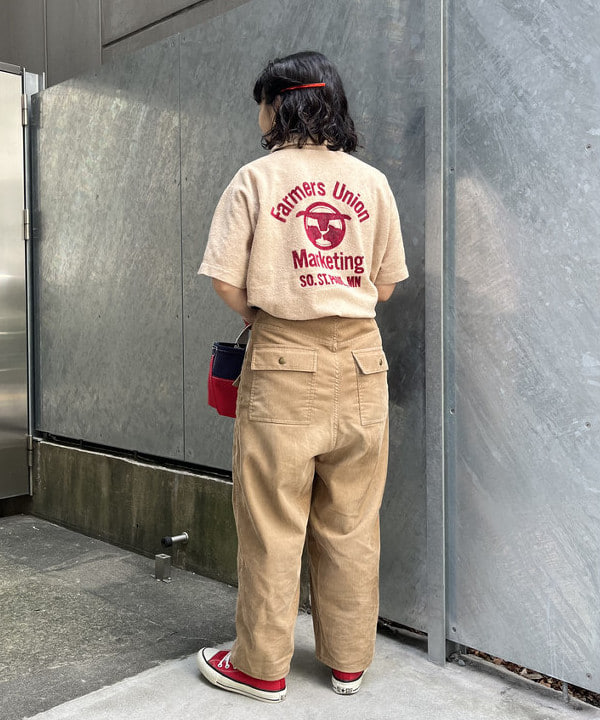 るーたまさんの「BEAMS WOMEN｜L.L.Bean × BEAMS PLUS ＆ BEAMS BOY / Deep Bottom Deluxe Boat and Tote Mini」を使ったコーディネート