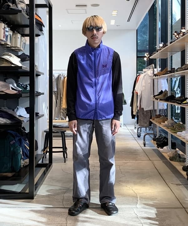 NEEDLES × BEAMS / 別注 ナイロンリップストップ ベスト