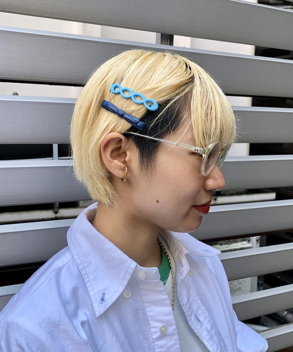 みりさんの「BEAMS WOMEN｜【別注】Healthknit / ワッフル ボーダー Tシャツ」を使ったコーディネート