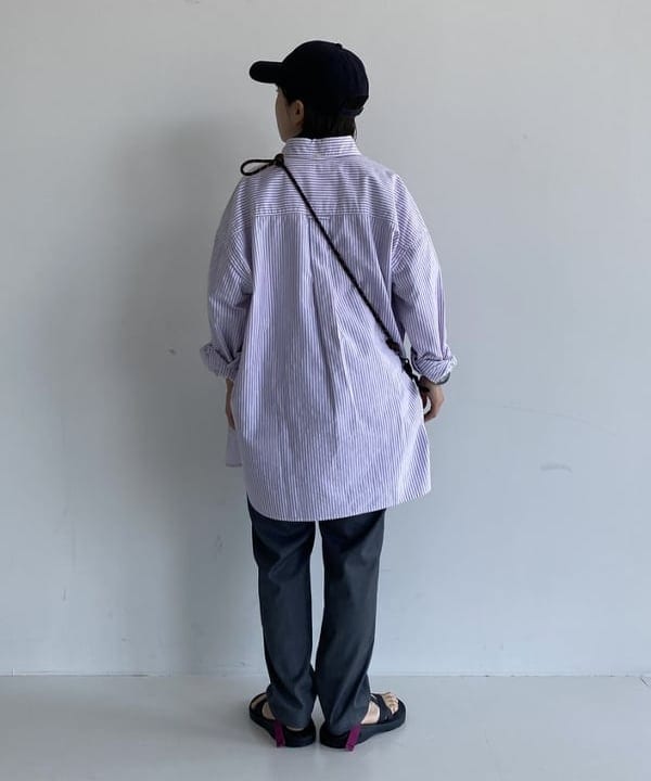 大田 麗未さんの「BEAMS WOMEN｜【別注】Gramicci / ギャバ テーパードパンツ NEW」を使ったコーディネート