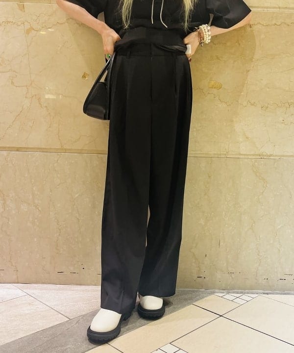 ひるてぃさんの「BEAMS WOMEN｜ベルテッド バッグ」を使ったコーディネート
