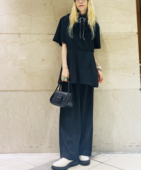 ひるてぃさんの「BEAMS WOMEN｜ベルテッド バッグ」を使ったコーディネート