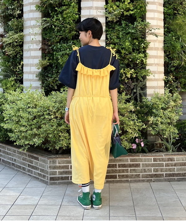 葵さんの「BEAMS WOMEN｜BEAMS BOY / パイル キャミ ワンピース」を使ったコーディネート