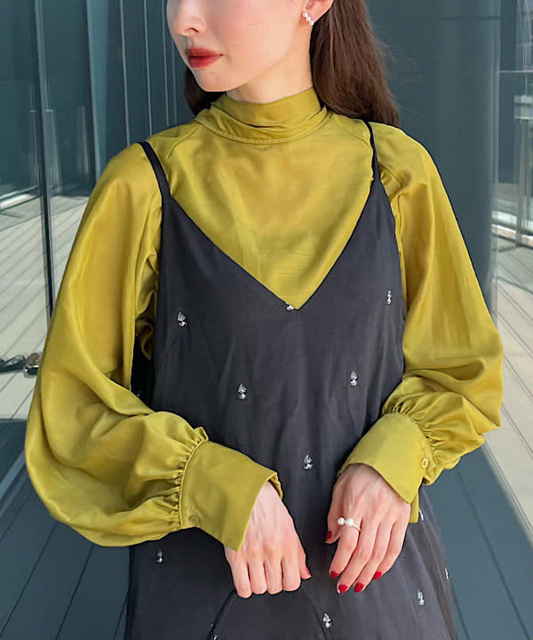shibataさんの「BEAMS WOMEN｜Demi-Luxe BEAMS / パール フォークリング」を使ったコーディネート