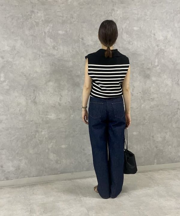 西村 章代さんの「BEAMS WOMEN｜upper hights × Demi-Luxe BEAMS / 別注 THE NIECE デニムパンツ」を使ったコーディネート