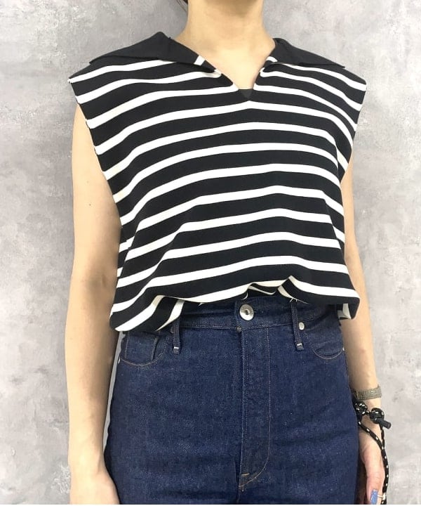 西村 章代さんの「BEAMS WOMEN｜upper hights × Demi-Luxe BEAMS / 別注 THE NIECE デニムパンツ」を使ったコーディネート