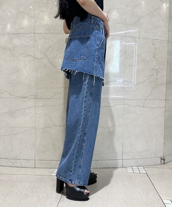 カワライさんの「BEAMS WOMEN｜PHILIPPE AUDIBERT × Demi-Luxe BEAMS / 別注 Jason パール ネックレス」を使ったコーディネート