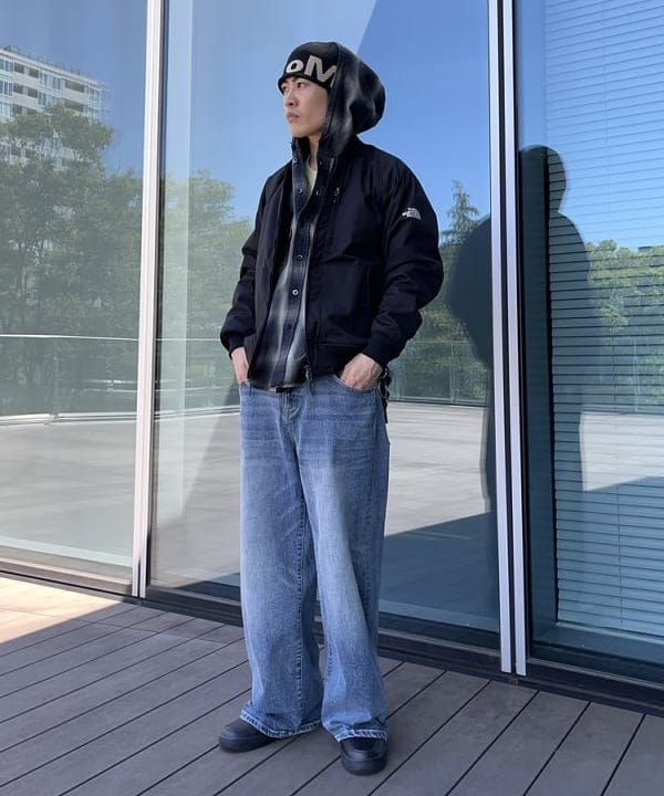 平柳 楓馬さんの「BEAMS WOMEN｜NIKE / Air Force 1」を使ったコーディネート