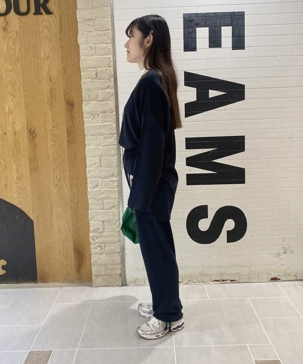 木村 海侑さんの「BEAMS WOMEN｜BEAMS BOY / 樹脂 パール ロング ネックレス」を使ったコーディネート