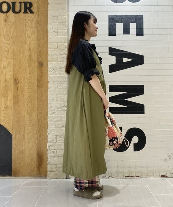 木村 海侑さんの「BEAMS WOMEN｜BEAMS BOY / 樹脂 パール ロング ネックレス」を使ったコーディネート