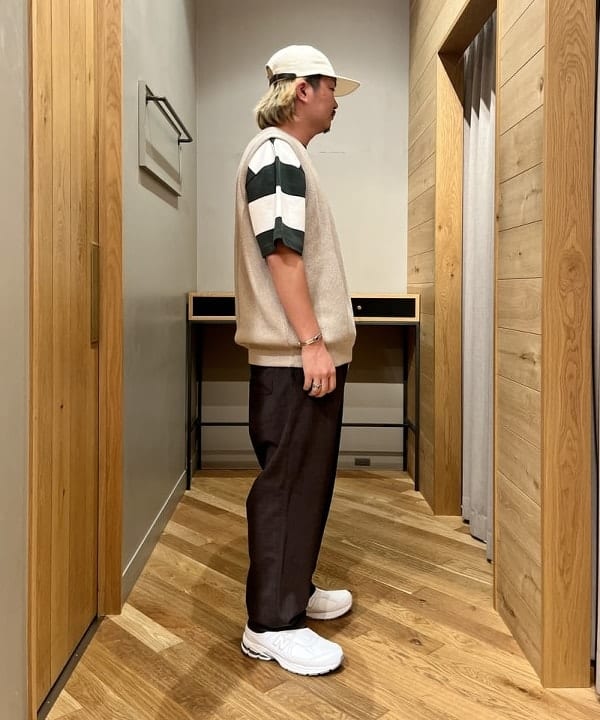 新里 京介さんの「BEAMS WOMEN｜BEAMS PLUS / 6Panel Herringbone」を使ったコーディネート