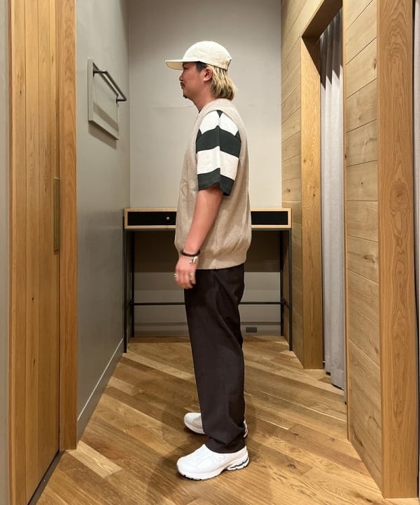 新里 京介さんの「BEAMS WOMEN｜BEAMS PLUS / 6Panel Herringbone」を使ったコーディネート