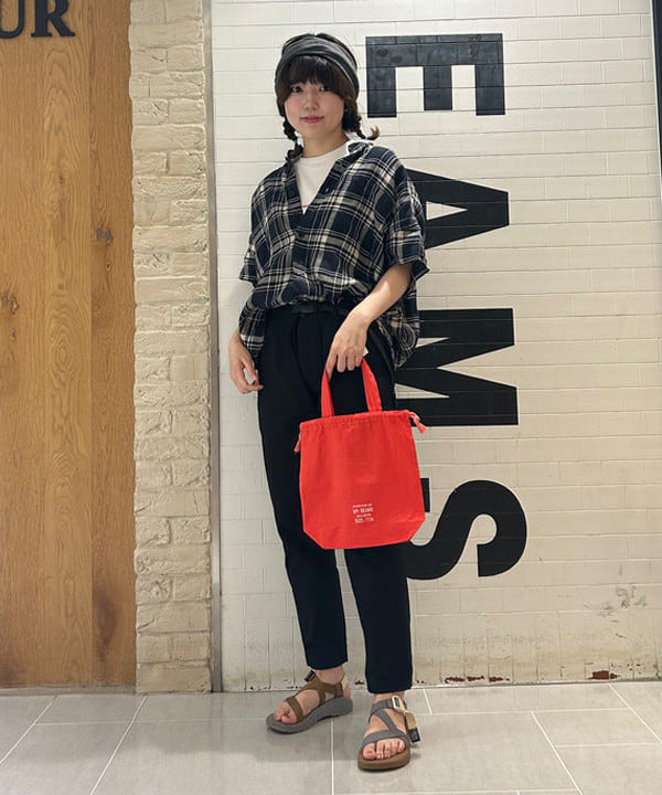 小原 もこさんの「BEAMS WOMEN｜BEAMS BOY / リブヘアバンド」を使ったコーディネート