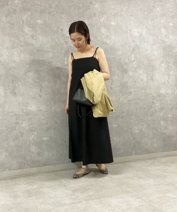 RIEKOさんの「BEAMS WOMEN｜GIANNI CHIARINI / ALIFA レザーショルダーバッグ S」を使ったコーディネート