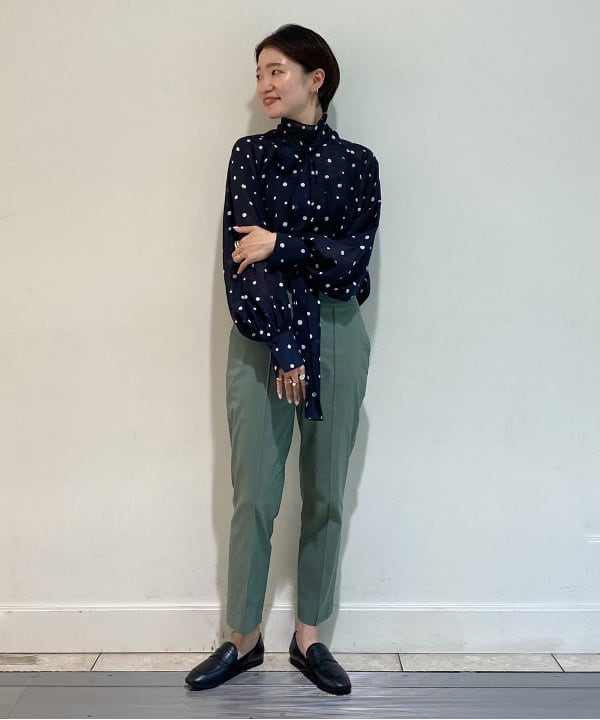 SANOさんの「BEAMS WOMEN｜Demi-Luxe BEAMS / スムースレザー ローファー」を使ったコーディネート