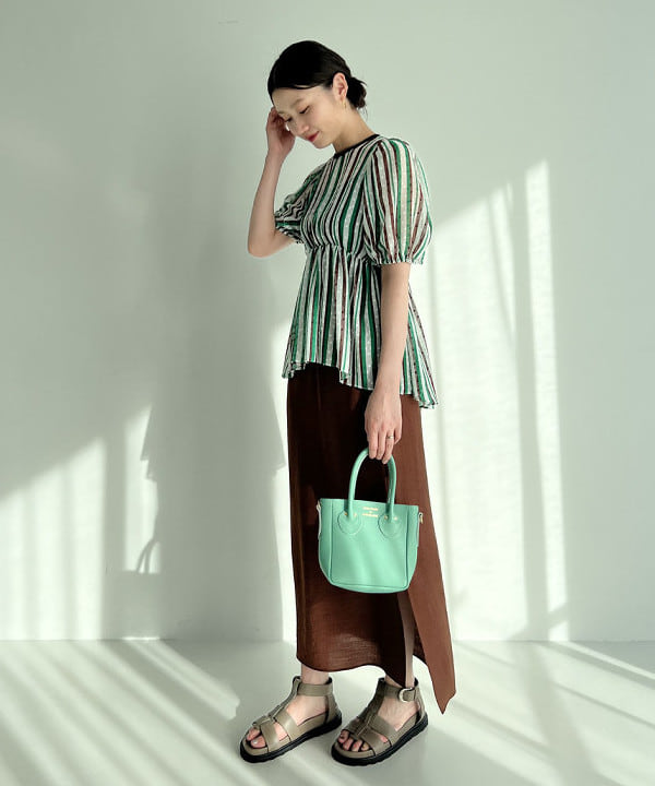 隈元 楓さんの「BEAMS WOMEN｜CAMINANDO / フィッシャーマン サンダル」を使ったコーディネート