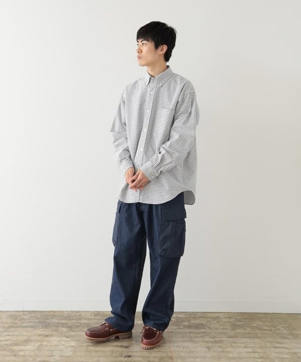 平柳 楓馬さんの「BEAMS WOMEN｜Timberland / Authentic 3eye Classic Lug」を使ったコーディネート