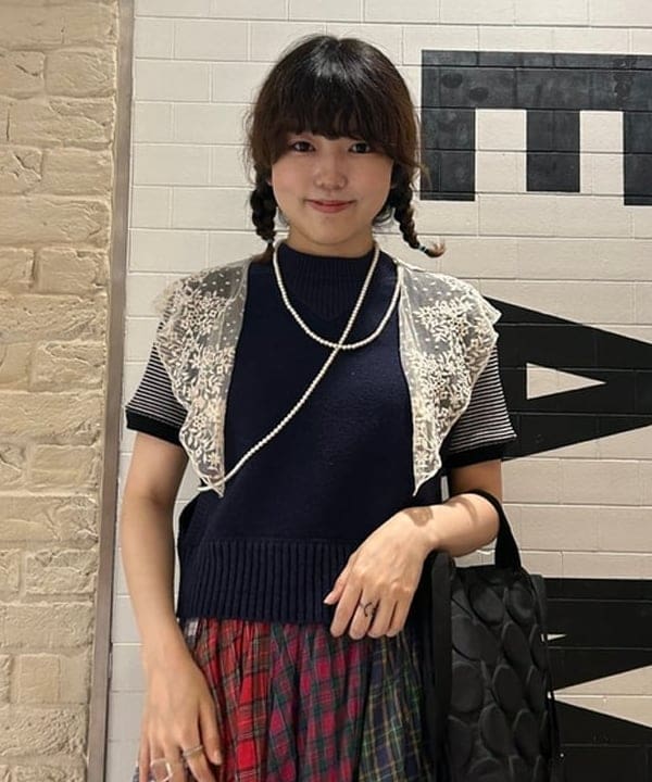 小原 もこさんの「BEAMS WOMEN｜BAG'n'NOUN &times; BEAMS BOY / 別注 ドット バッグ」を使ったコーディネート