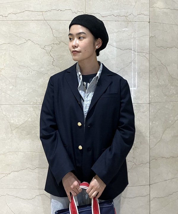 葵さんの「BEAMS WOMEN｜BEAMS BOY / ポリエステル ウール 3ボタン ブレザー」を使ったコーディネート
