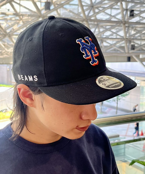 トラ吉さんの「BEAMS WOMEN｜【ビームスの百名品】NEW ERA × BEAMS / 別注 9Fifty Retro Crown Cap」を使ったコーディネート