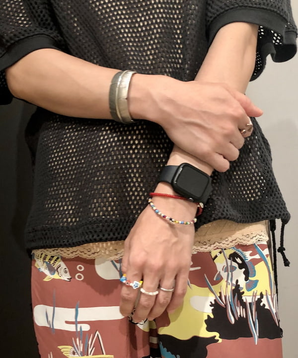 おはぎ(萩原)さんの「BEAMS WOMEN｜BEAMS BOY / パターン メッシュ ノースリーブ」を使ったコーディネート