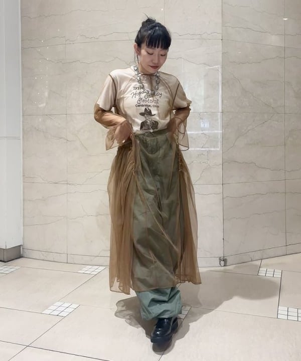 ハルキ　モモナさんの「BEAMS WOMEN｜」を使ったコーディネート