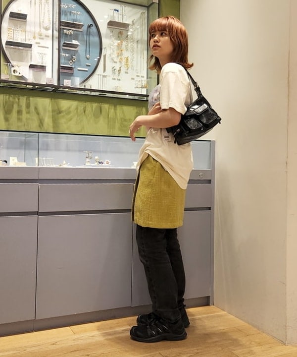 saori KATOさんの「BEAMS WOMEN｜Ray BEAMS / チュール ギャザー ビスチェ」を使ったコーディネート