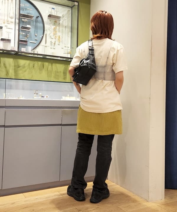 saori KATOさんの「BEAMS WOMEN｜Ray BEAMS / チュール ギャザー ビスチェ」を使ったコーディネート