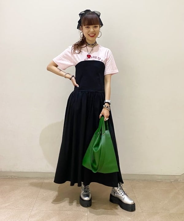 りかちょび/岸本梨佳さんの「BEAMS WOMEN｜BEAURE × Ray BEAMS / 別注 2WAY バッグ」を使ったコーディネート