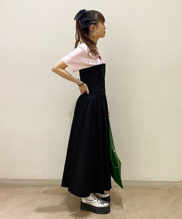 りかちょび/岸本梨佳さんの「BEAMS WOMEN｜BEAURE × Ray BEAMS / 別注 2WAY バッグ」を使ったコーディネート