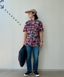 BEAMS PLUS（ビームス プラス）B.D. Patchwork Madras（シャツ