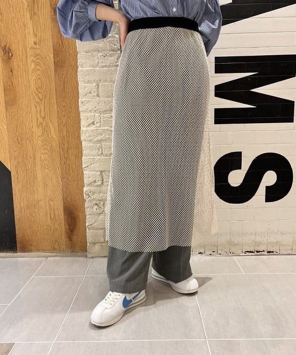 ちりこさんの「BEAMS WOMEN｜Ray BEAMS / タック バルーンスリーブ シャツ」を使ったコーディネート