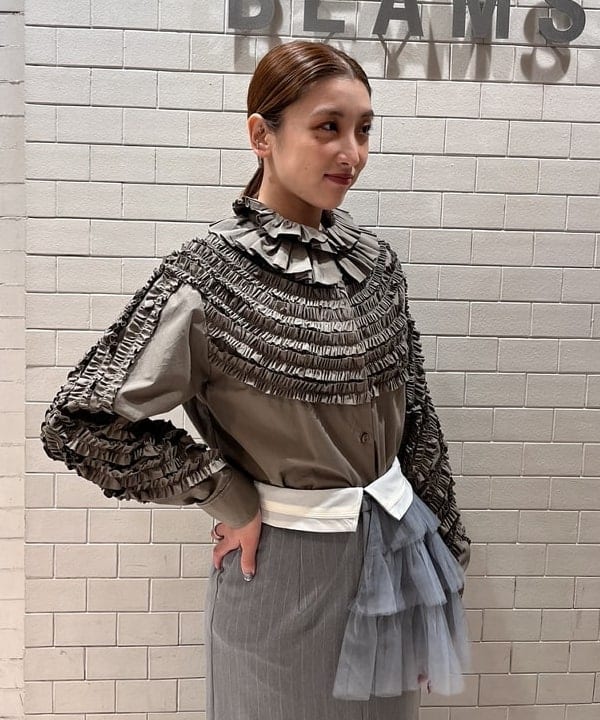 ちりこさんの「BEAMS WOMEN｜」を使ったコーディネート