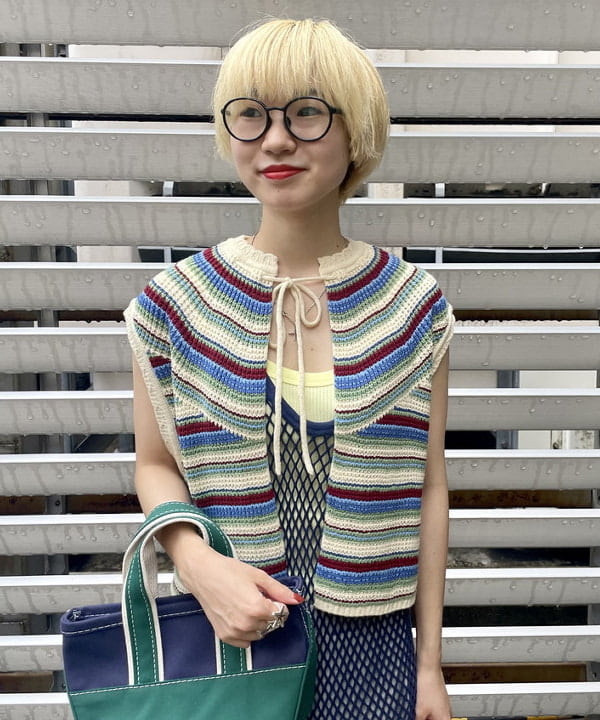 みりさんの「BEAMS WOMEN｜L.L.Bean × BEAMS PLUS ＆ BEAMS BOY / Deep Bottom Deluxe Boat and Tote Mini」を使ったコーディネート