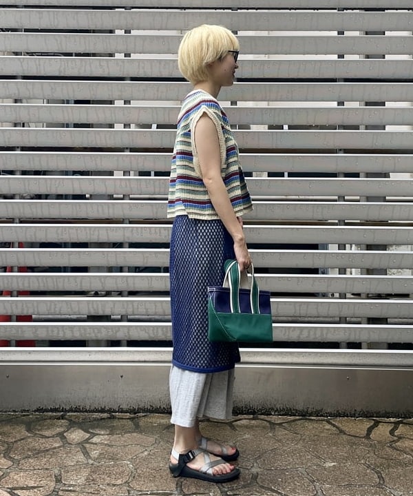 みりさんの「BEAMS WOMEN｜L.L.Bean × BEAMS PLUS ＆ BEAMS BOY / Deep Bottom Deluxe Boat and Tote Mini」を使ったコーディネート