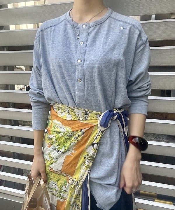 みりさんの「BEAMS WOMEN｜ラップ プリーツ スカート」を使ったコーディネート